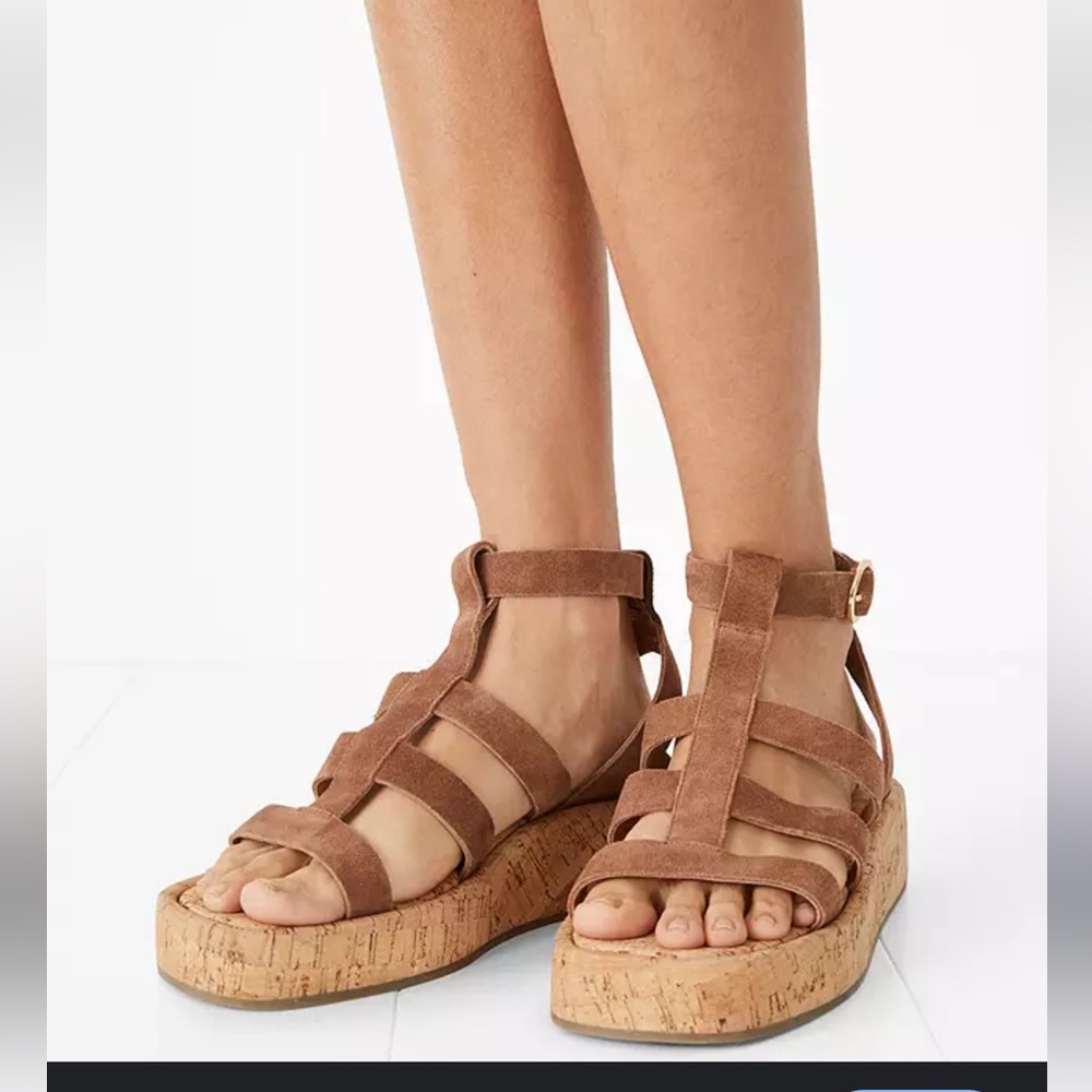 Nib 
Sarah-Jayne Trader-S Sandal Little Kid Big Coffee size 3